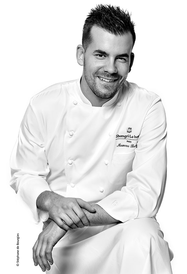 La bûche du Shangri-La Hotel Paris par Maxence Barbot