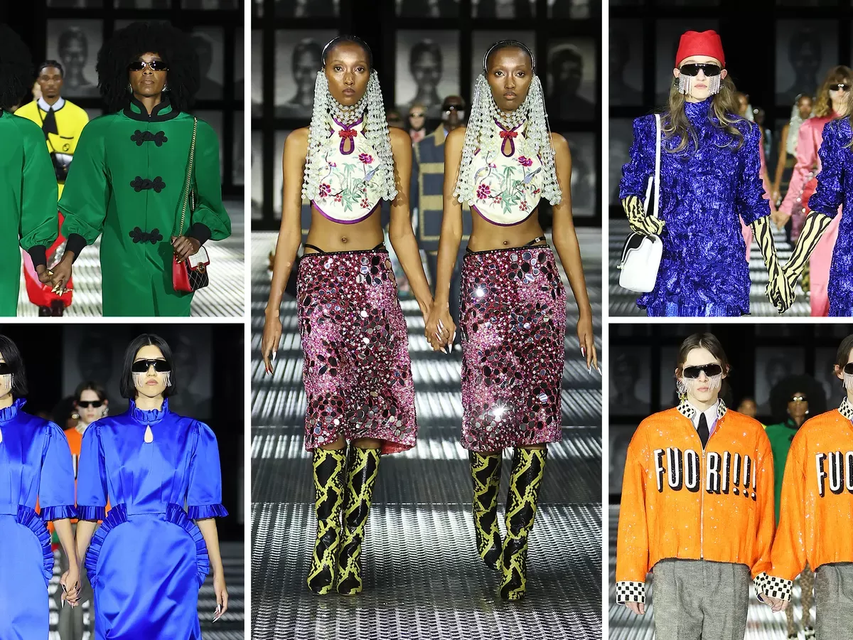 Gucci nous fait voir double à Milan