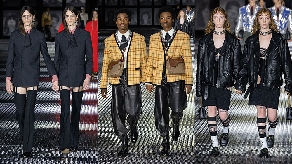 Gucci nous fait voir double à Milan