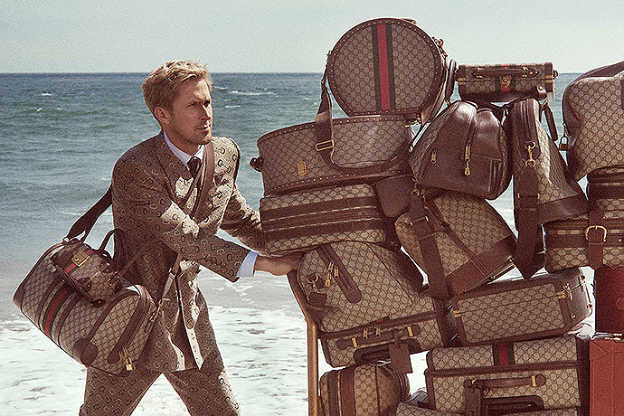 Ryan Gosling pour Gucci Valigeria !
