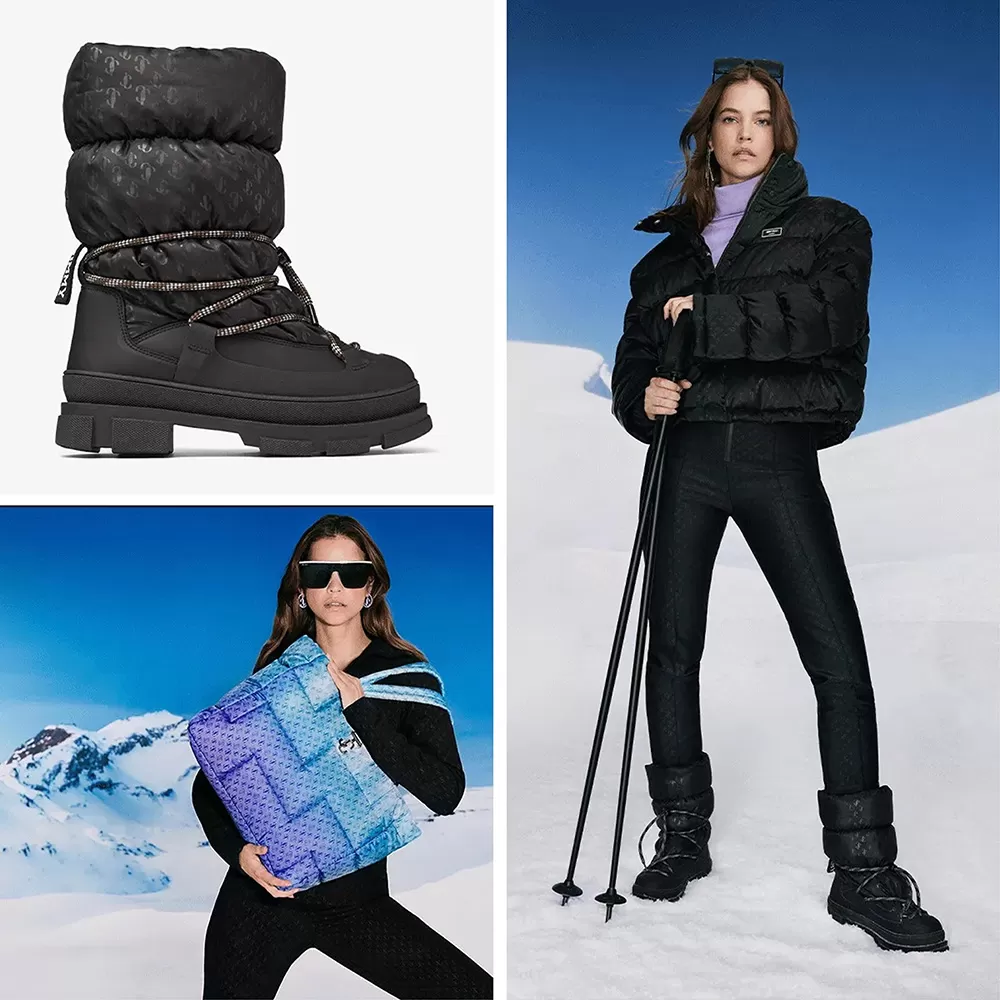 La première collection Capsule Neige de Jimmy Choo