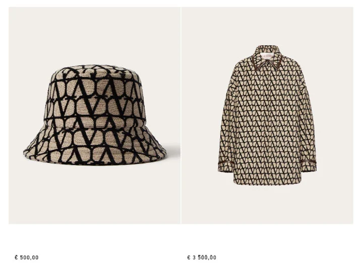 Le nouveau dessin de la maison Valentino !