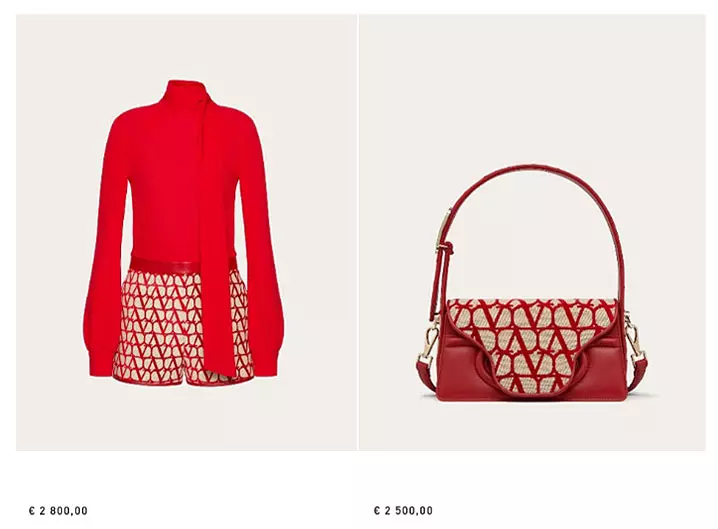 Le nouveau dessin de la maison Valentino !