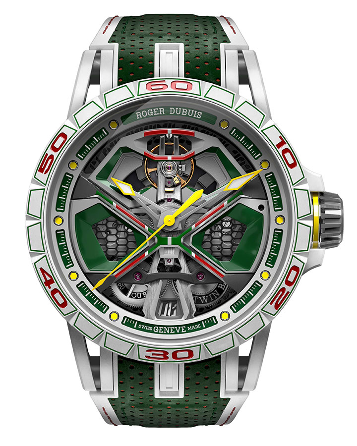 La maison Roger Dubuis dévoile la nouvelle Excalibur Spider Huracan