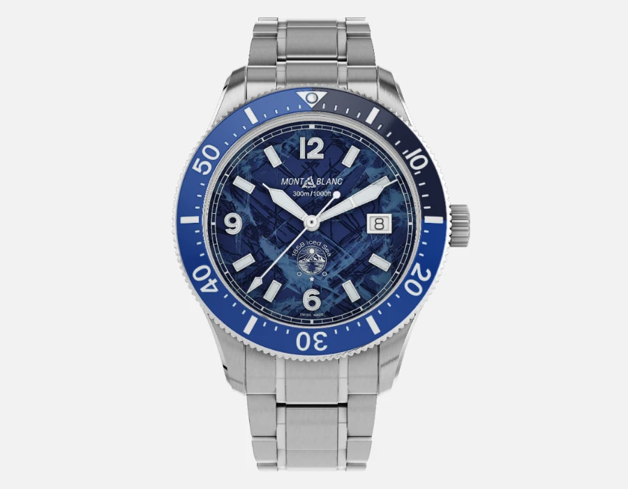 La Montblanc 1858 Iced Sea Automatic Date