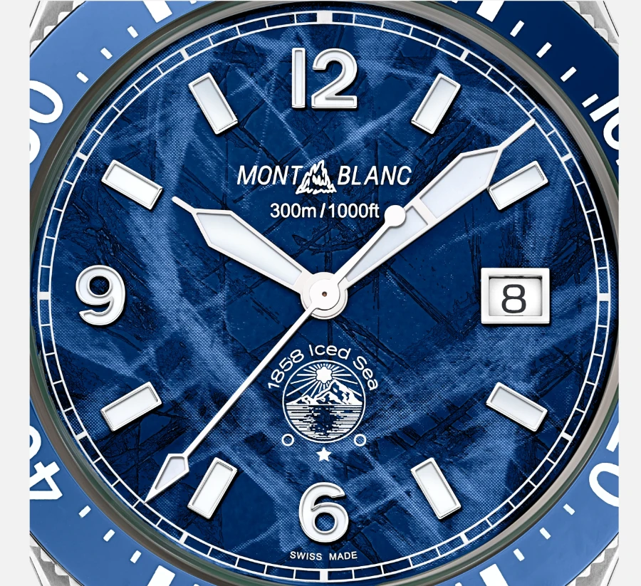 La Montblanc 1858 Iced Sea Automatic Date
