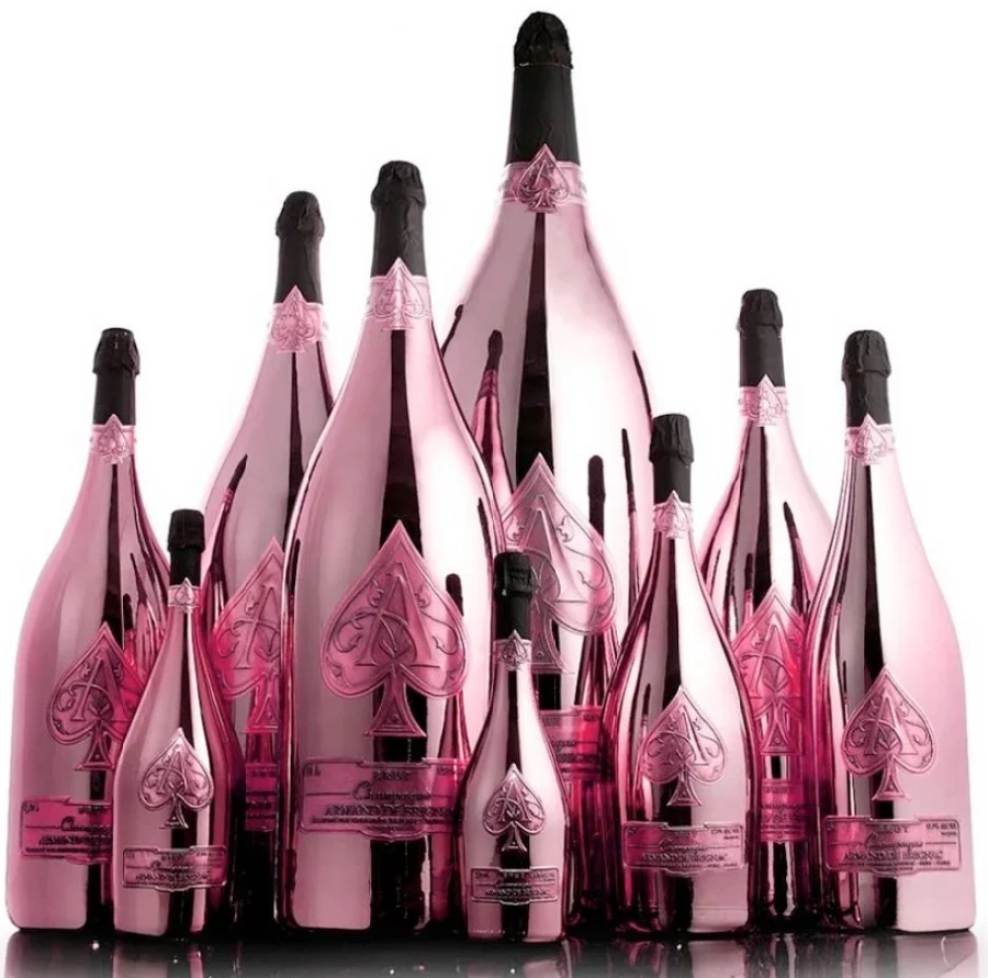 Le champagne Armand de Brignac Rosé 30 litres Midas, 2013