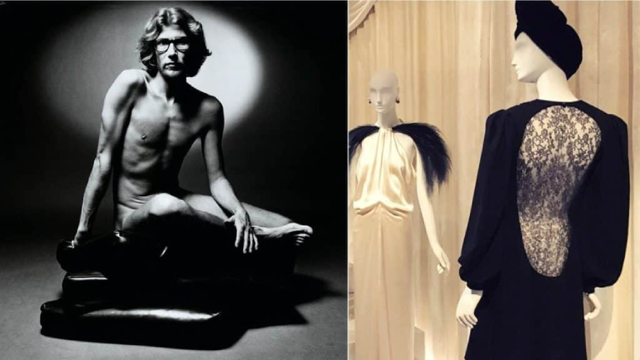 Exposition YSL sur la transparence à la Cité Dentelle