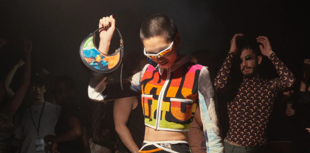 Marine Serre printemps-été 2024, du fashion show à la boîte de nuit