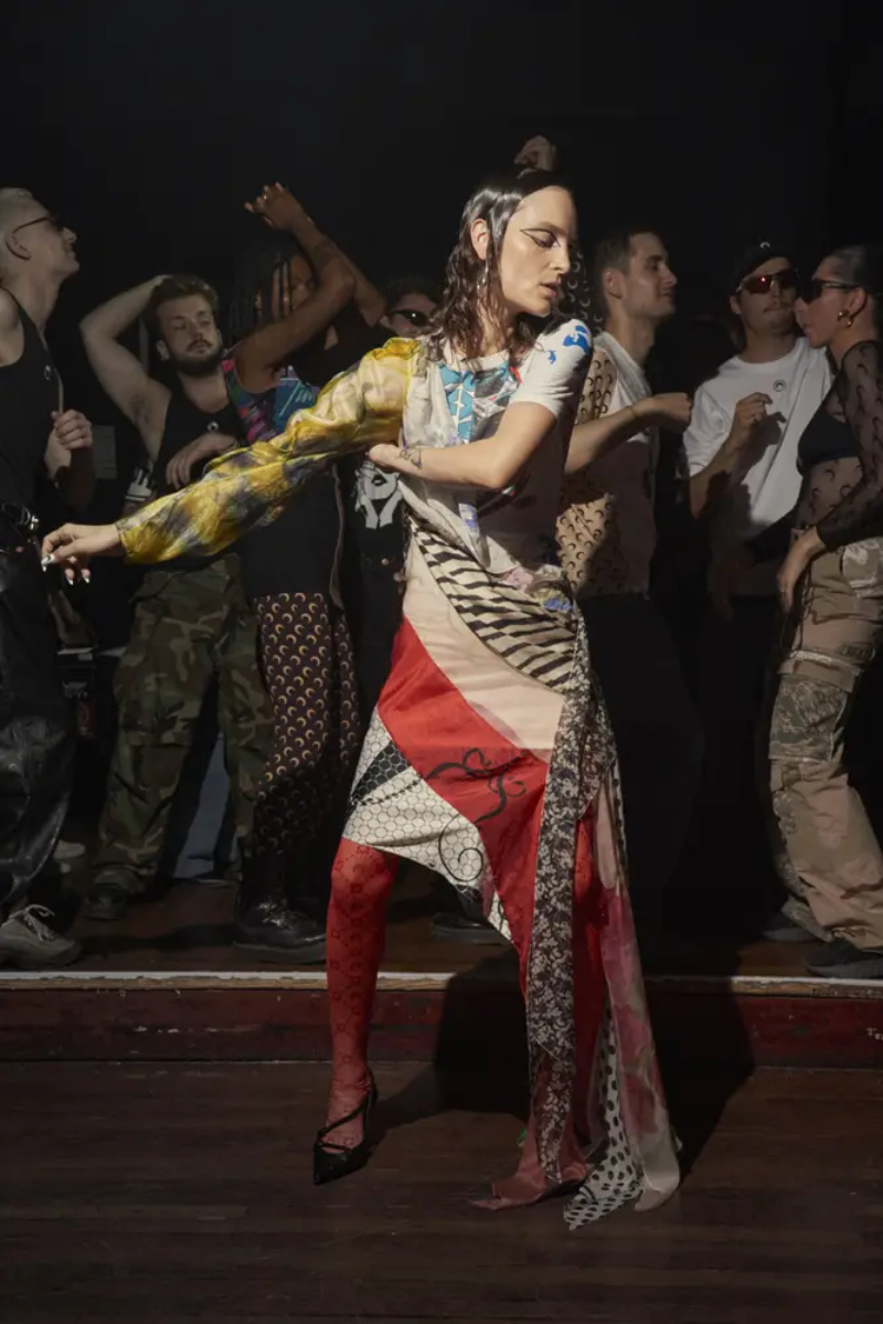 Marine Serre printemps-été 2024, du fashion show à la boîte de nuit