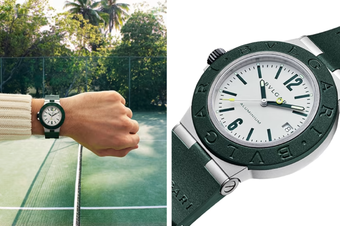 Le nouveau chronographe Bulgari Aluminium