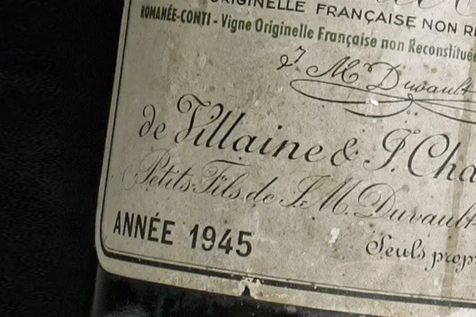 Romanée-Conti 1945, le vin devient légende